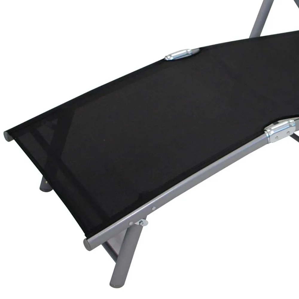 Wohnen Klappbare Gartenliege Ziadovas mit Kunststoff Gewebe