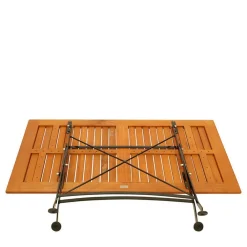 Wohnen Balkonmöbel|Metall-Gartenmöbel*Klappbare Tischgruppe Outdoor - Pecorino (fünfteilig)