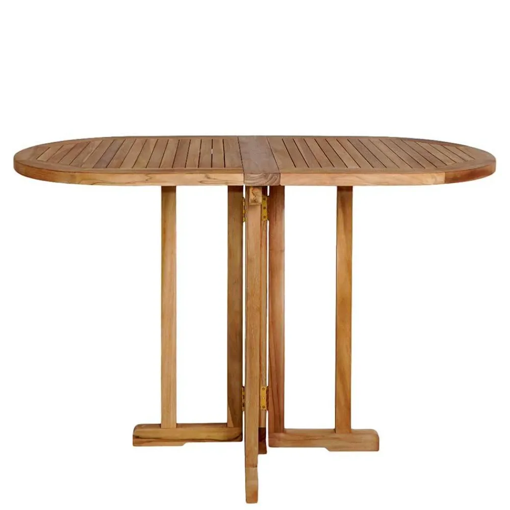 Wohnen Teakholz-Gartenmöbel|Gartentische*Klappbarer Balkontisch aus Teakholz - Senvelita