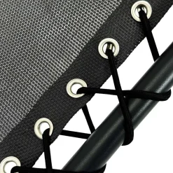 Wohnen Klappbarer Gartensessel aus Mesh & Stahl - Liesca