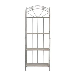 Wohnen Vintage Möbel|Küchenregale*Klappbares Standregal aus Metall - Romesca