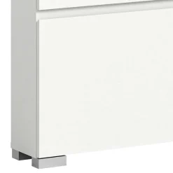 Wohnen Schuhschränke*3-Klappen-Schuhschrank in Weiß - Dany