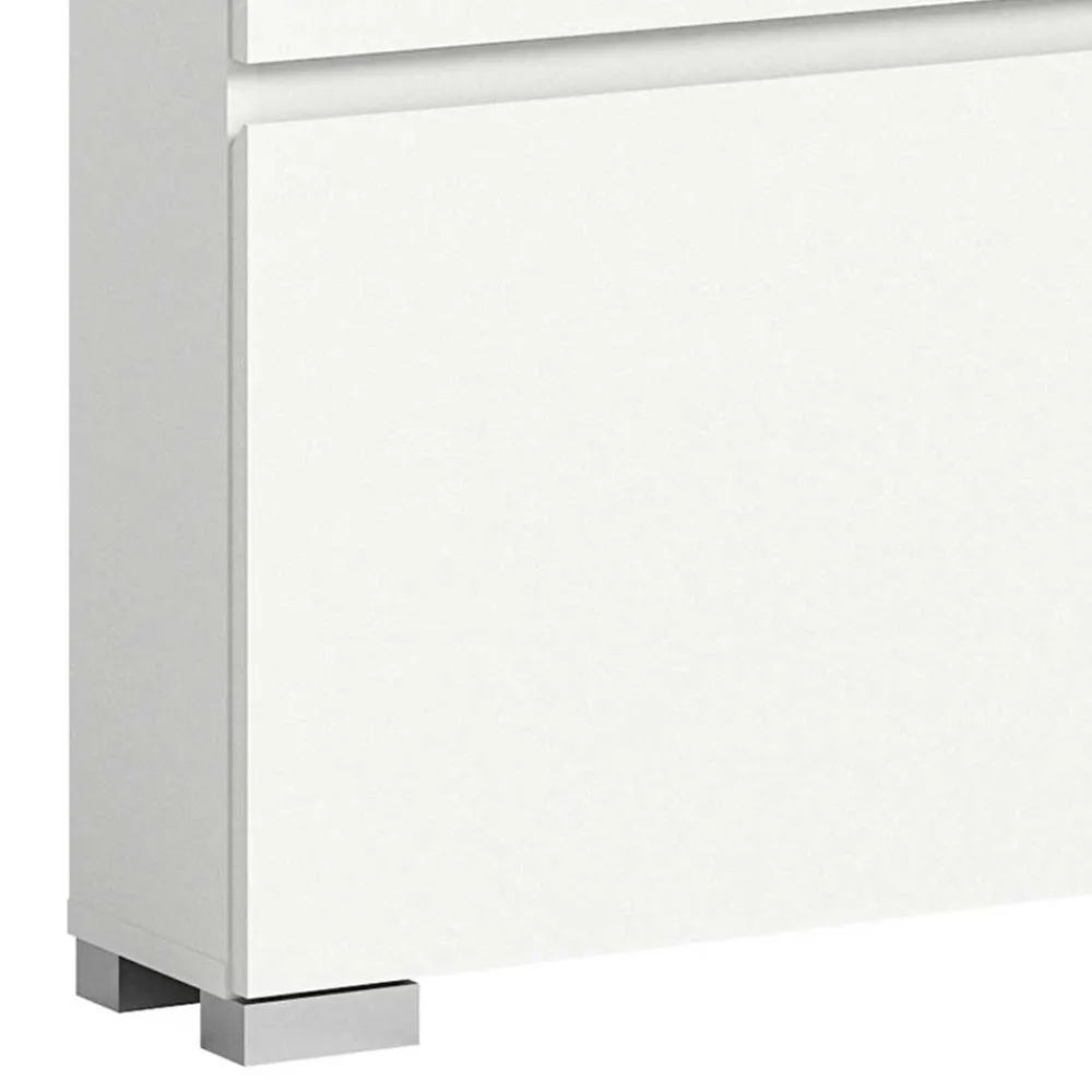 Wohnen Schuhschränke*3-Klappen-Schuhschrank in Weiß - Dany