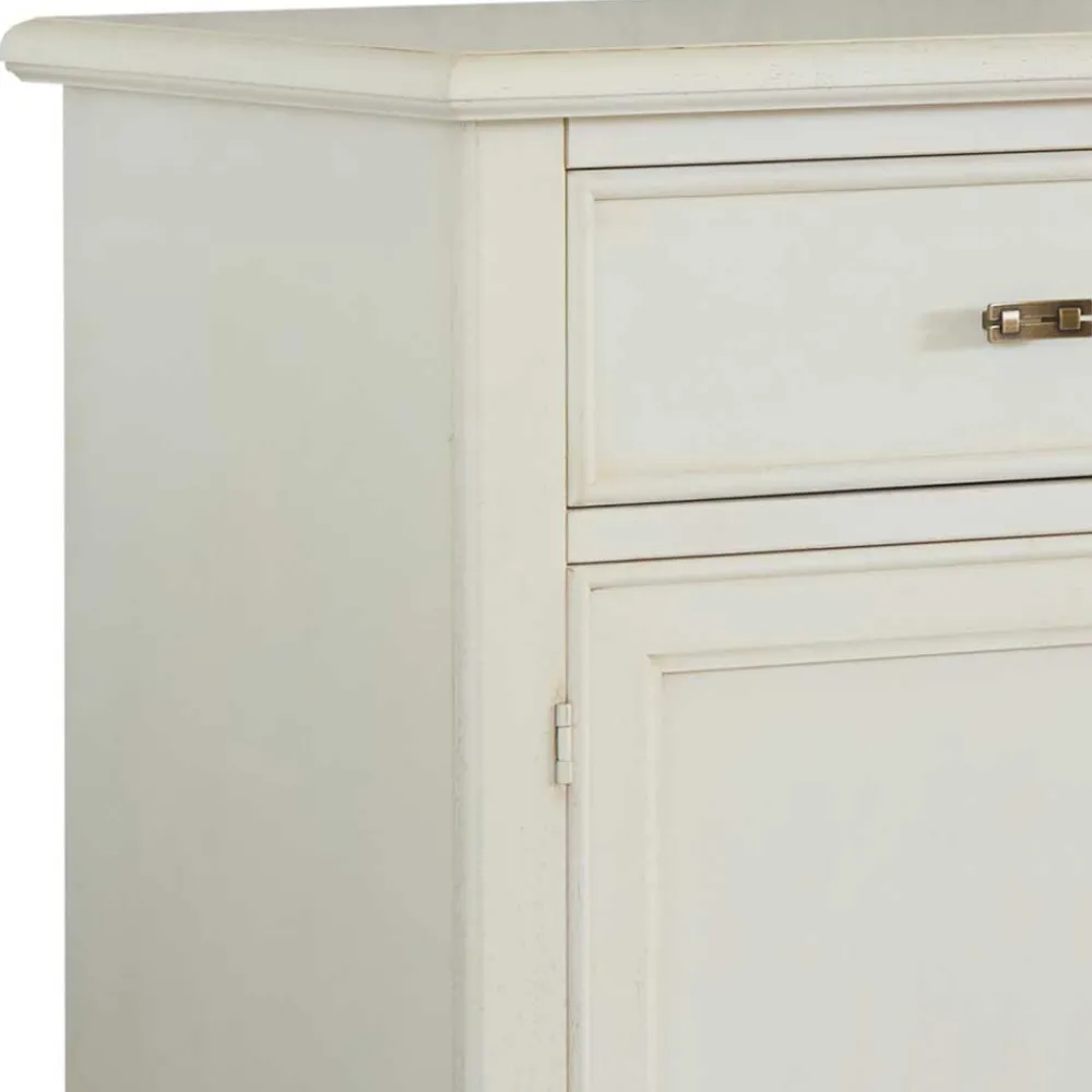 Wohnen Küchenschränke|Sideboards*Klassische Anrichte in Antikweiß - Annot