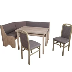 Wohnen Küchen-Essgruppen|Essgruppen*Klassische Eckbankgruppe Set - Janni (vierteilig)