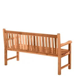 Wohnen Teakholz-Gartenmöbel|Gartenbänke*Klassische Holz Gartenbank mit Lehnen - Klahuma