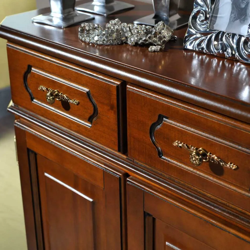 Wohnen Klassische Kommode in Nussbaum - Uno