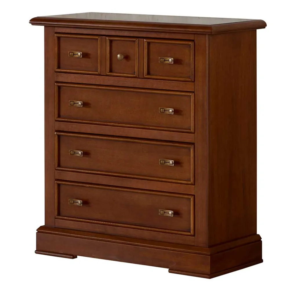 Wohnen Sideboards & Kommoden|Sideboards & Kommoden*Klassische Kommode in Walnuss Braun - Istefanio