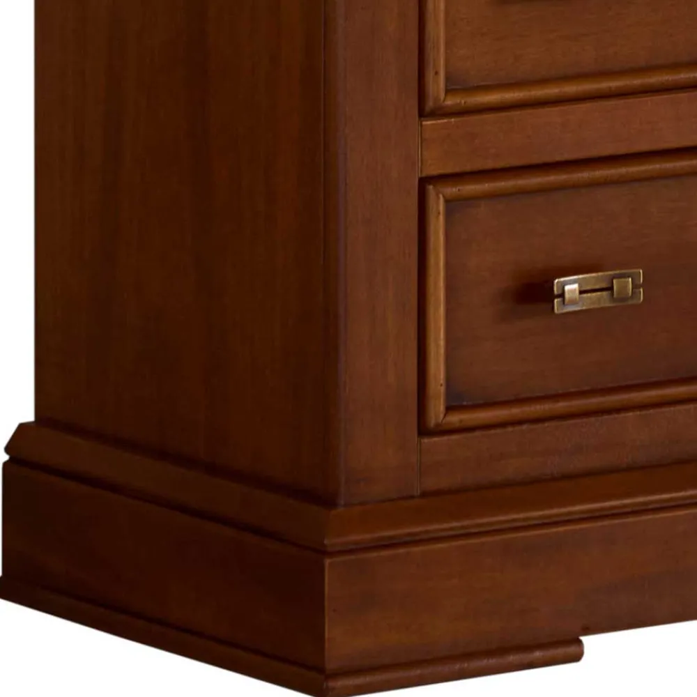 Wohnen Sideboards & Kommoden|Sideboards & Kommoden*Klassische Kommode in Walnuss Braun - Istefanio