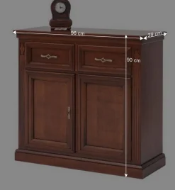 Wohnen Flurkommoden*Klassische Kommode mit Doppeltür - Sienna I