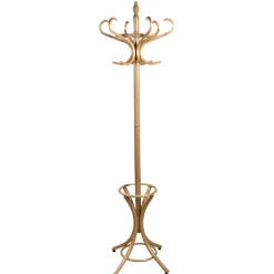 Wohnen Vintage Möbel*Klassische Standgarderobe aus Birke - Arisoma