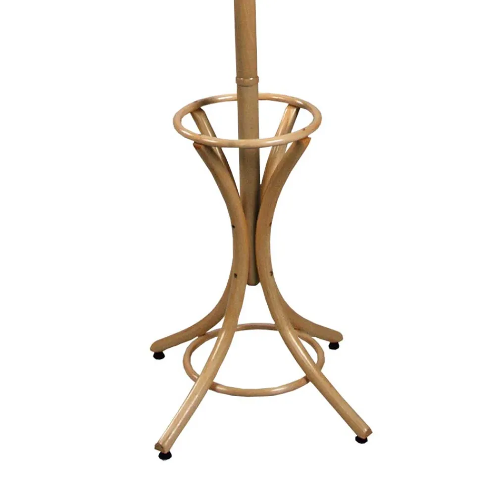 Wohnen Vintage Möbel*Klassische Standgarderobe aus Birke - Arisoma