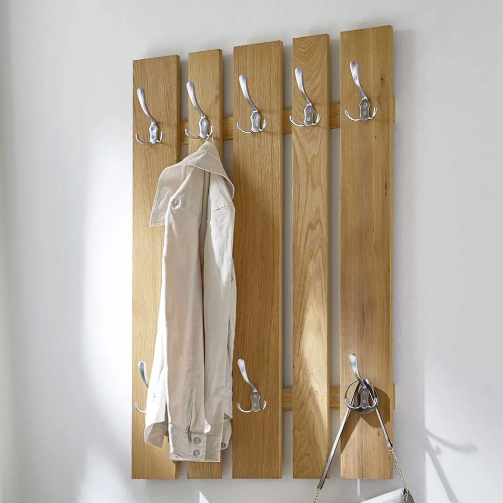 Wohnen Klassische Wandgarderobe Redeca mit Furnier Eiche