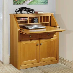 Wohnen Esszimmerschränke*Klassischer Schreibschrank in Kirschbaum - Valbera