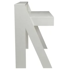 Kinder Wohnen Klassischer Schreibtisch Etzga aus weißem Massivholz