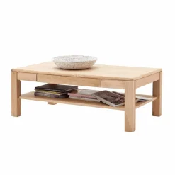 Wohnen Klassischer Sofatisch in Eiche Bianco - Vernella