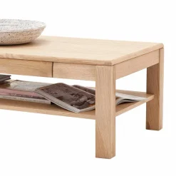 Wohnen Klassischer Sofatisch in Eiche Bianco - Vernella