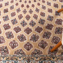 Wohnen Orientalische Möbel*Klassischer Teppich in Hellbraun & Creme & Mehrfarbig - Dortina