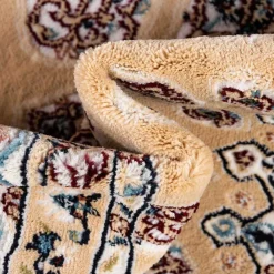 Wohnen Orientalische Möbel*Klassischer Teppich in Hellbraun & Creme & Mehrfarbig - Dortina