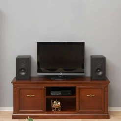 Wohnen Klassischer TV Unterschrank in Walnussfarben - Sienna