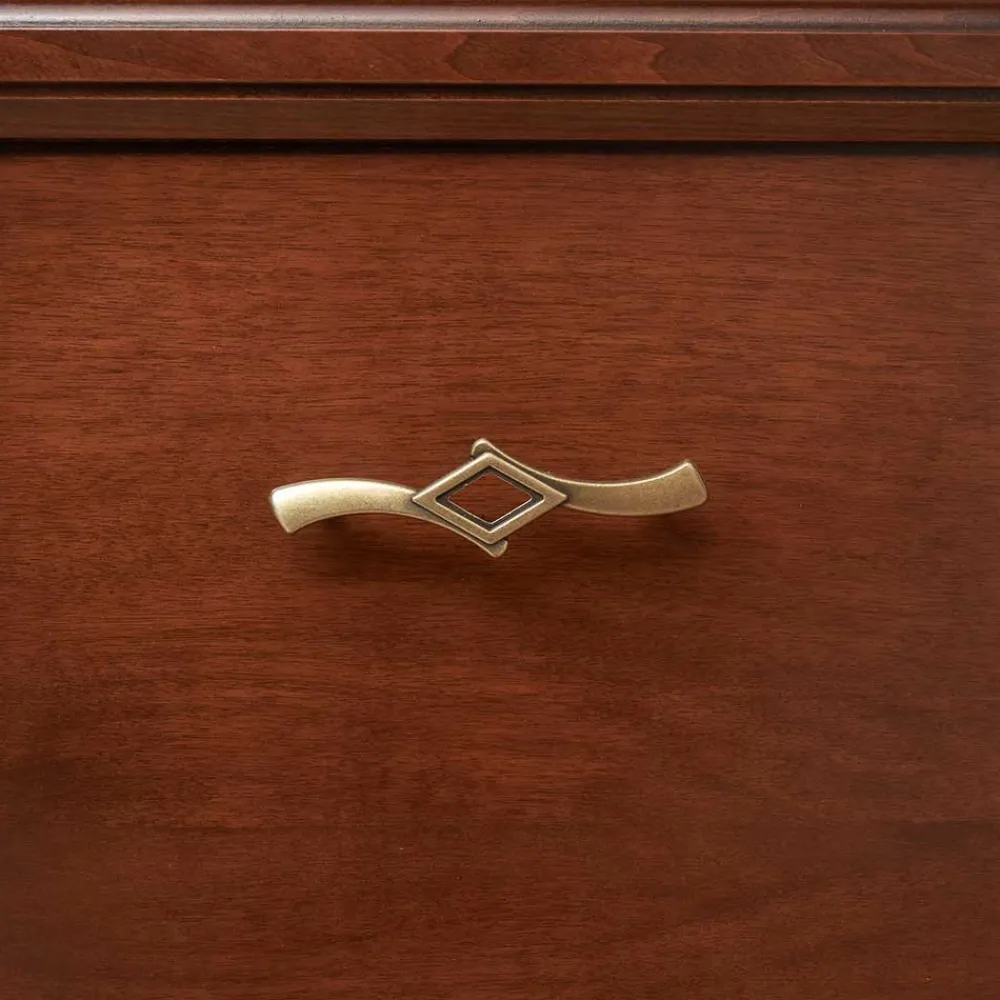 Wohnen Klassischer TV Unterschrank in Walnussfarben - Sienna