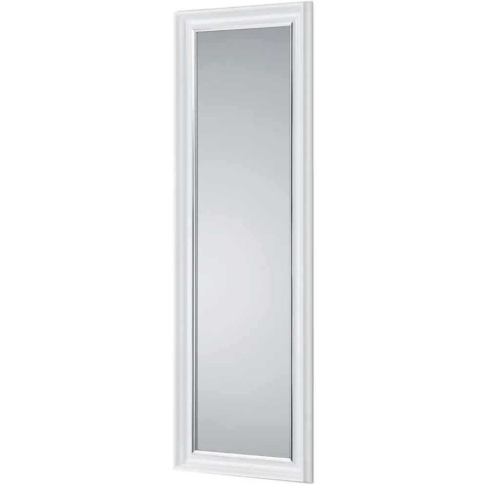 Wohnen Spiegel|Flurspiegel*Klassischer Wandspiegel in Weiß 50x150 cm - Devenia