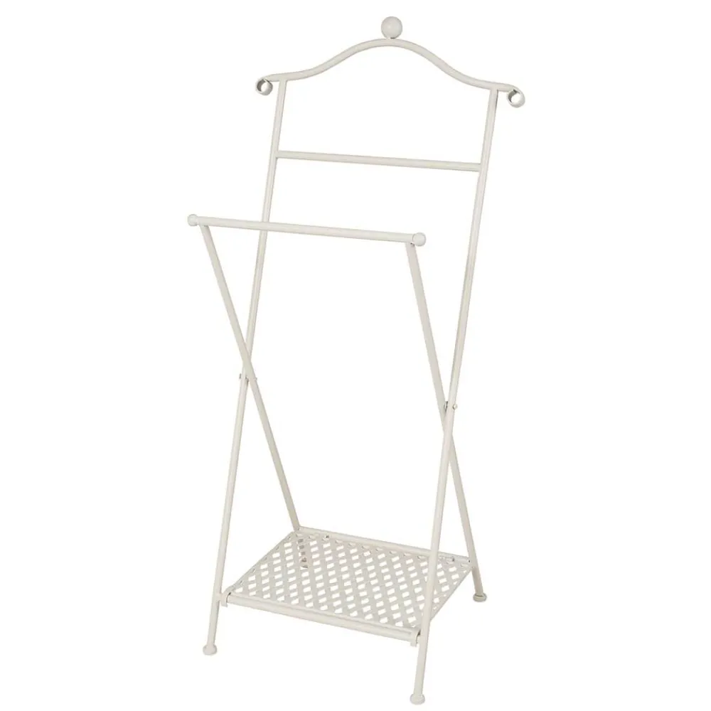 Herren Wohnen Kleiderdiener Fanita in Weiß