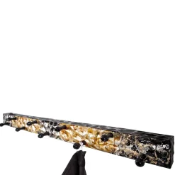 Wohnen Kleiderhakenleiste Kubina aus Metall