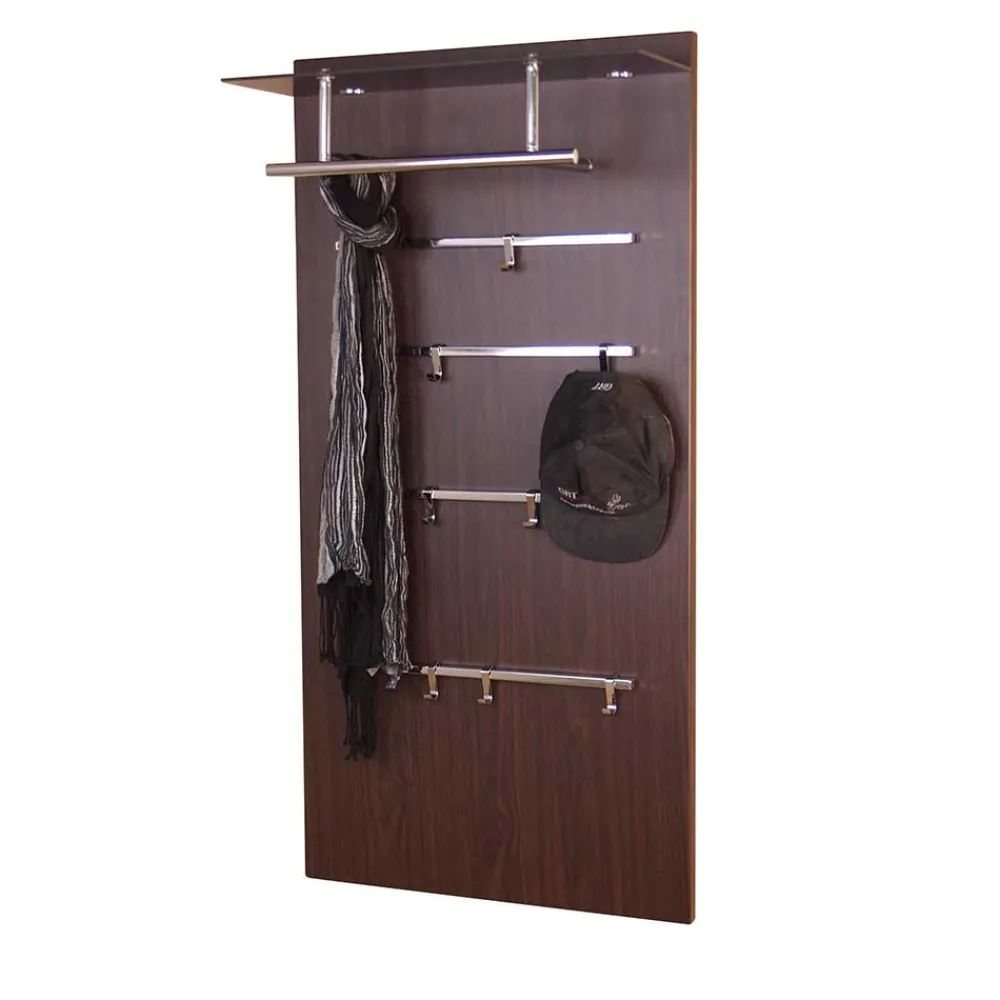 Wohnen Kleiderpaneel Senvelita in Braun Wenge