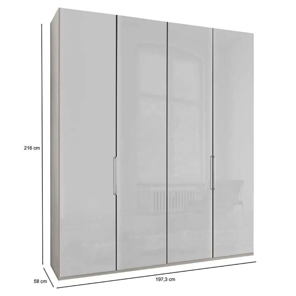 Wohnen Schränke|Kleiderschränke*Kleiderschrank mit Falttüren - 2-türig - Olividos