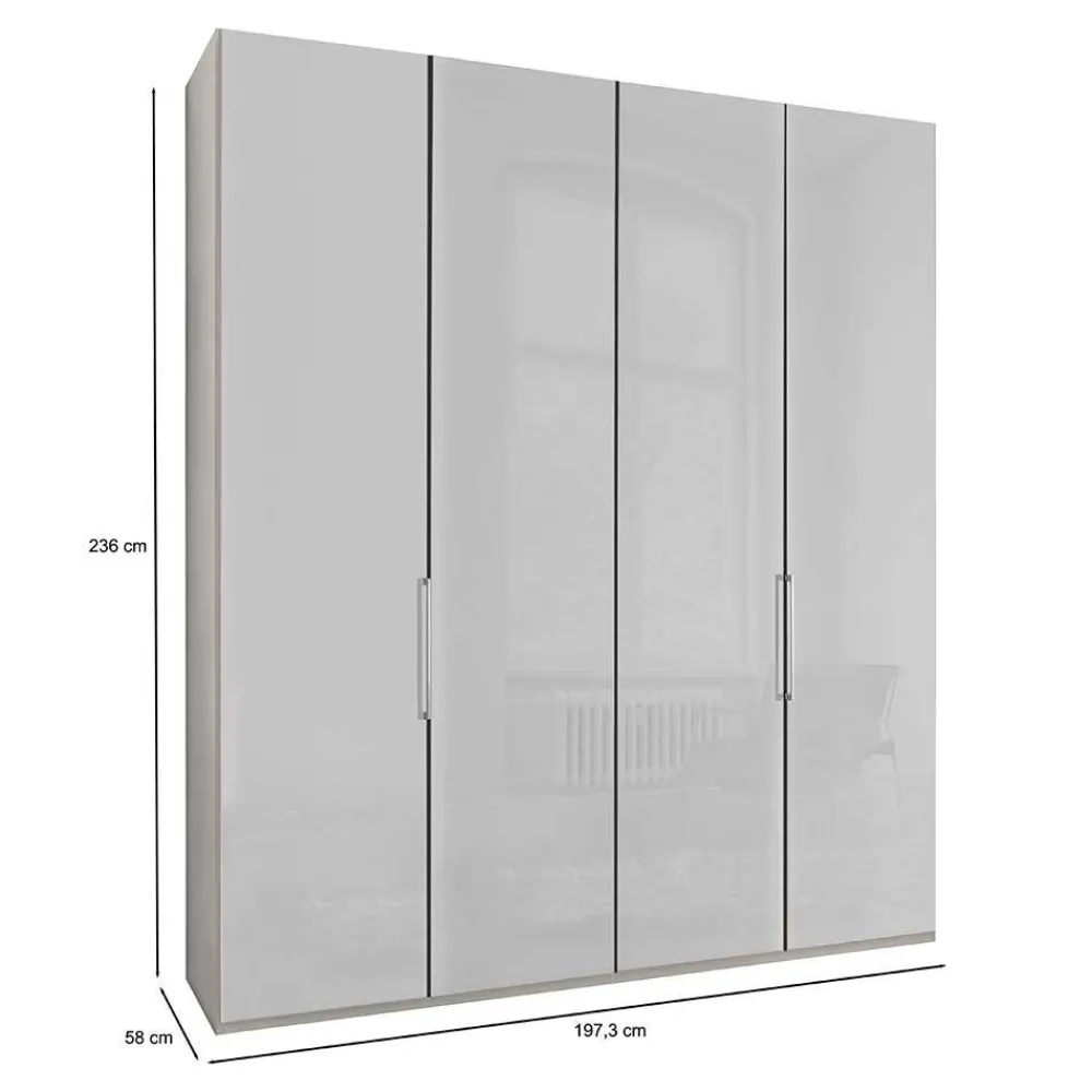 Wohnen Schränke|Kleiderschränke*Kleiderschrank mit Falttüren - 2-türig - Olividos