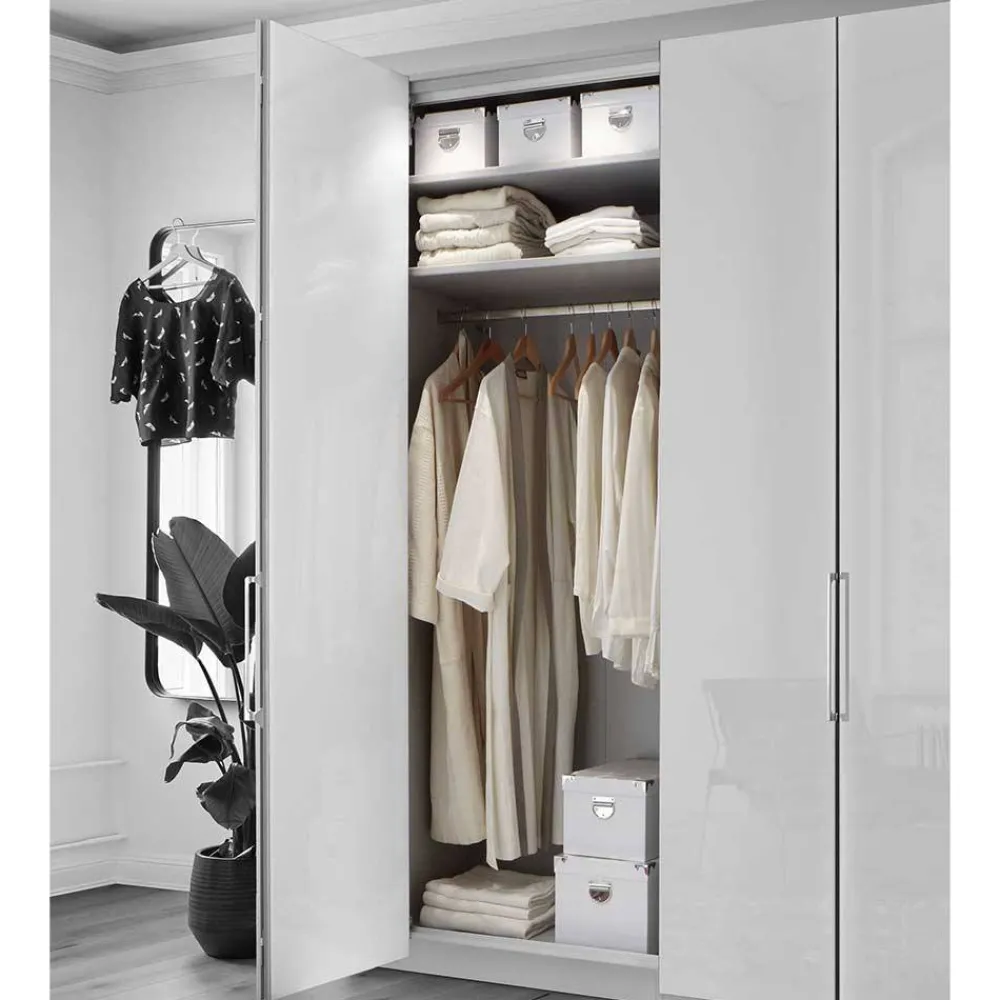 Wohnen Schränke|Kleiderschränke*Kleiderschrank mit Falttüren - 2-türig - Olividos