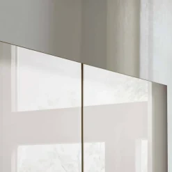 Wohnen Weiße Möbel*Kleiderschrank mit fünf Türen - Dilacco