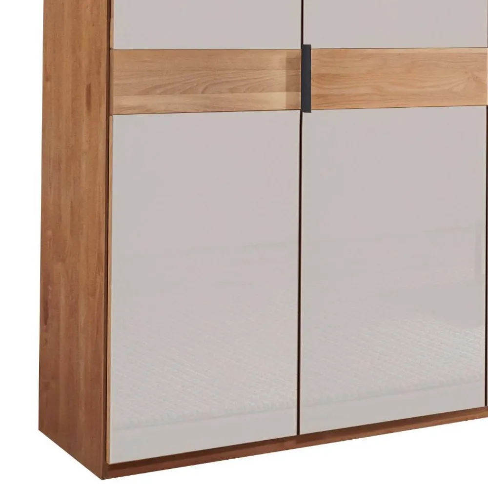 Wohnen Weiße Möbel*Kleiderschrank mit fünf Türen - Dilacco