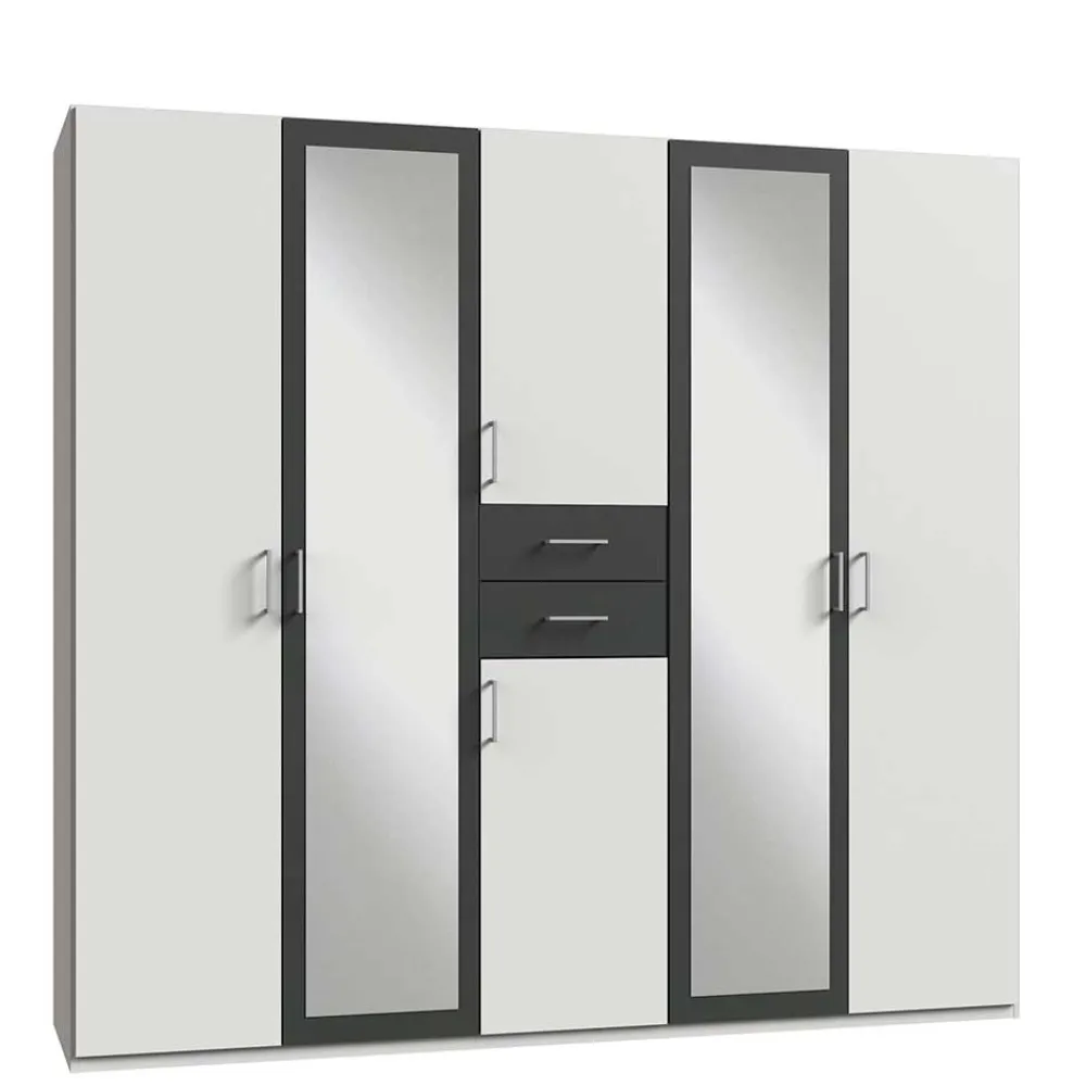 Wohnen Schränke|Kleiderschränke*Kleiderschrank mit Spiegel modern - Nikaragva