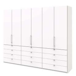 Wohnen Weiße Möbel|Kleiderschränke*Kleiderschrank mit zwölf Schubladen - Donpiave