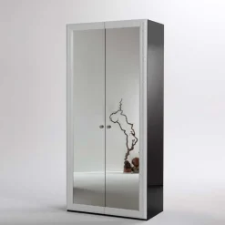 Wohnen Jugendzimmerschränke*Kleiderschrank Voko mit Spiegelfront