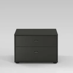 Wohnen Braune Möbel|Nachttische*Kleine Kommode Ceolata in Grau Braun