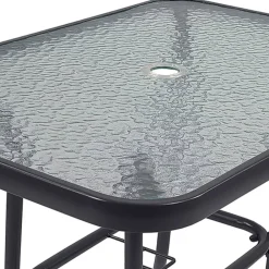 Wohnen Kleiner Gartentisch 80x55 cm - Alcamo