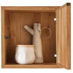 Wohnen Kleiner Hängeschrank aus Wildeiche Massivholz - Acapella