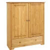 Wohnen Kleiner Holzschrank mit 2 Türen - Imressa