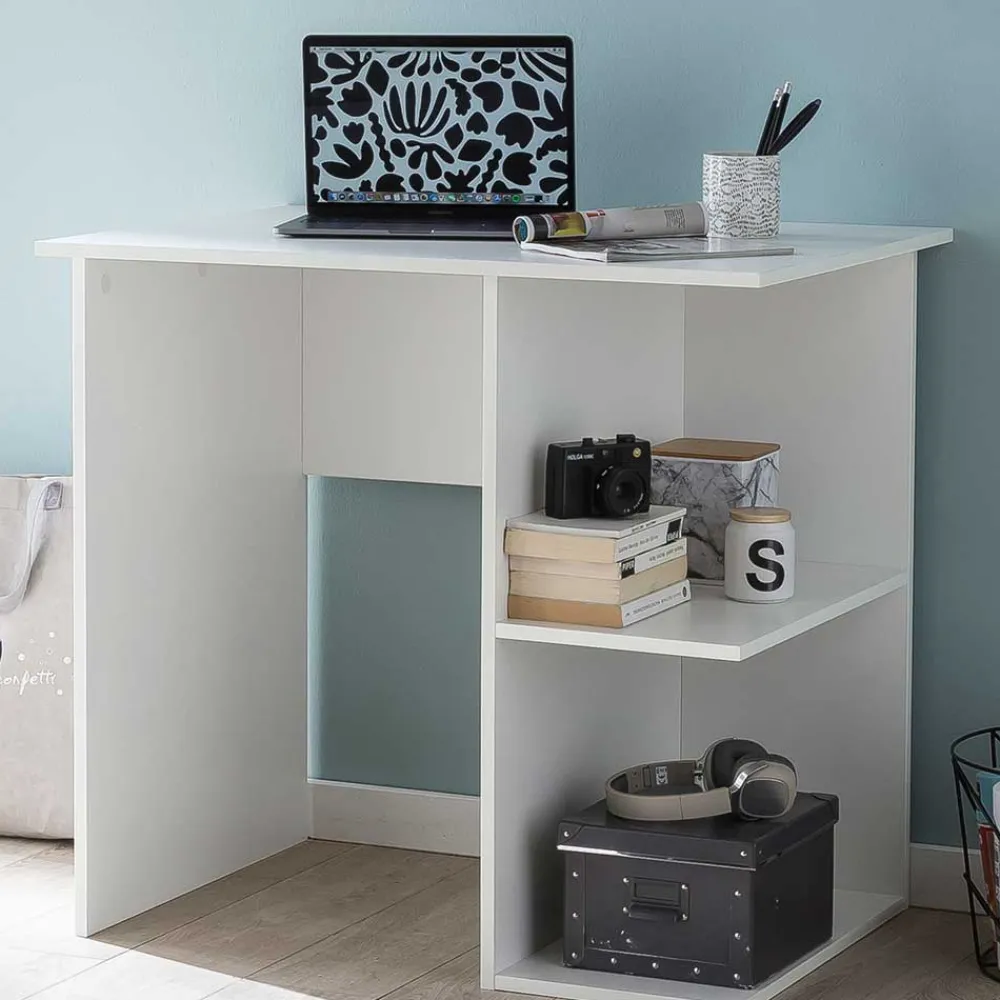 Wohnen Bürotische*Kleiner Schreibtisch mit Regal - Princessa