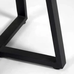 Wohnen Schwarze Möbel|Weiße Möbel*Kleiner Tisch in Rund aus Terazzo Stein - Gracelino