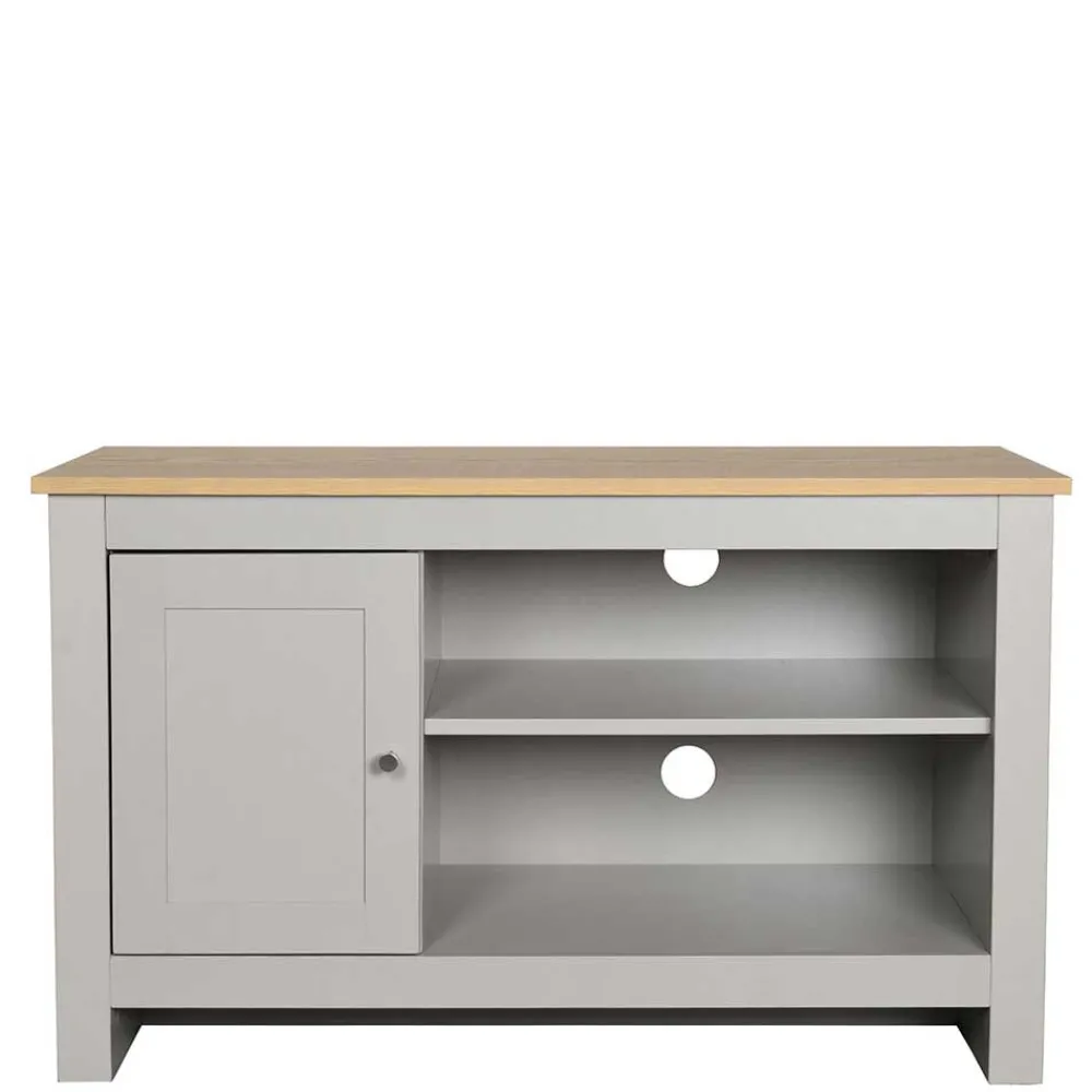 Wohnen Kleiner TV Unterschrank mit 95 cm Breite - Poliesti