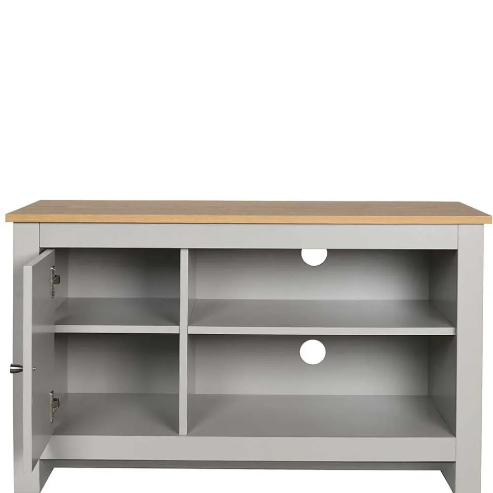 Wohnen Kleiner TV Unterschrank mit 95 cm Breite - Poliesti