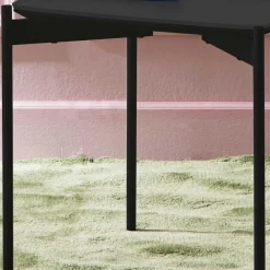 Wohnen Küchentische|Esszimmertische*Kleiner Wohnzimmer Tisch in Anthrazit & Schwarz - Salamander