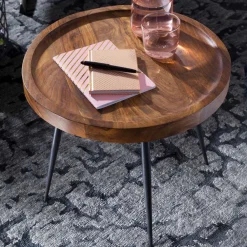 Wohnen Kleiner Wohnzimmertisch 46x40x46 cm - Baltica