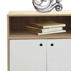 Wohnen Flurkommoden*Kleines Sideboard Drondo im Retro Design