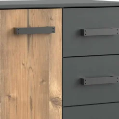 Wohnen Kleines Sideboard in Tannen Dekor - Ardila