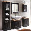 Wohnen Kolonialstil Badmöbel in Schwarz - Sentiments (fünfteilig)